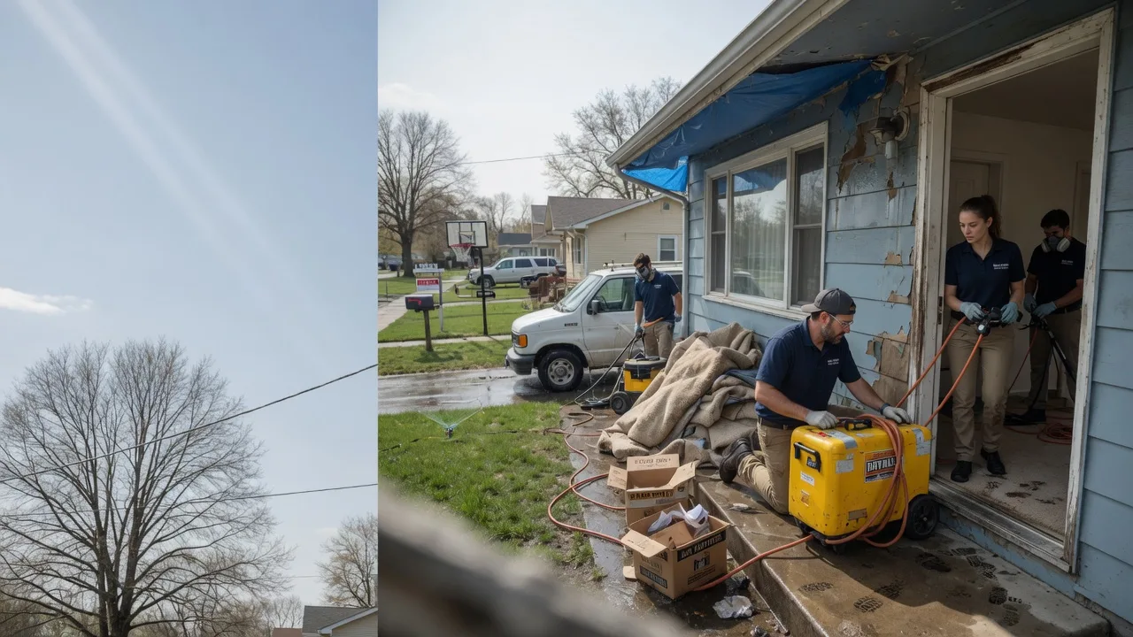 Basement Flood Cleanup in Gray, PA near me